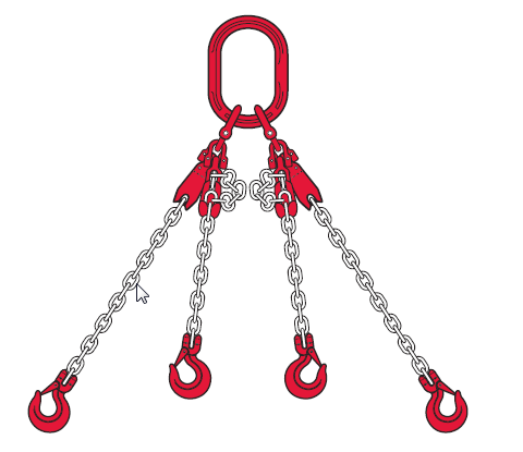 4 Legged Chain Slings