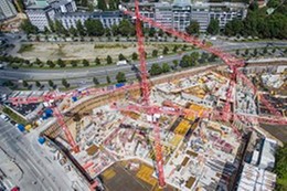 Standing Tall – Porr builds Bavaria Towers with WOLFF Cranes