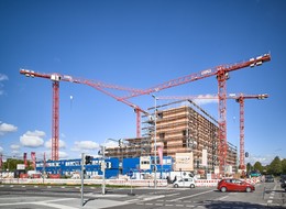Neue Urbanität: WOLFF Krane errichten die Zukunft Münchens