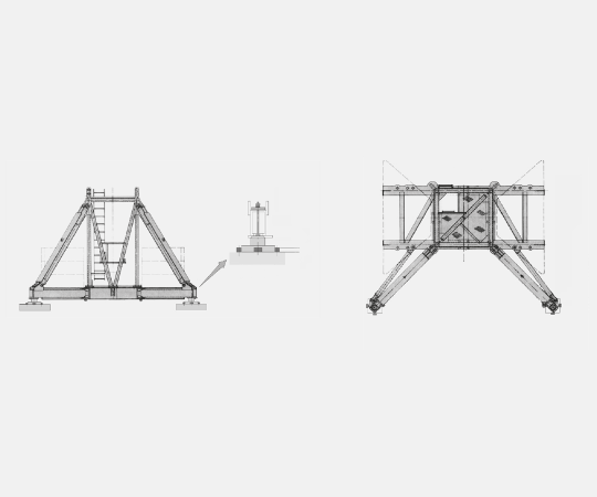 WOLFF cross frame elements