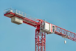 The new WOLFF 6020 clear – 140 mt flat-top WOLFF crane reloaded