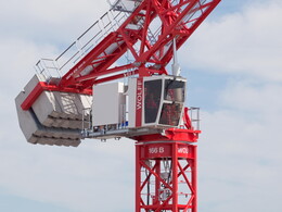 WOLFFKRAN presents the WOLFF 166 B US hydraulic luffing jib crane at Conexpo 2020