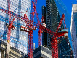 High profile office construction at 8 Bishopsgate, London poses unique challenges to crane construction and climbing.