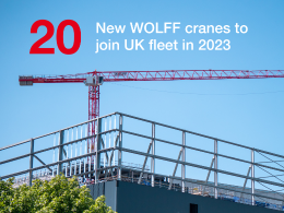  More new WOLFF Cranes to join the UK fleet in 2023!