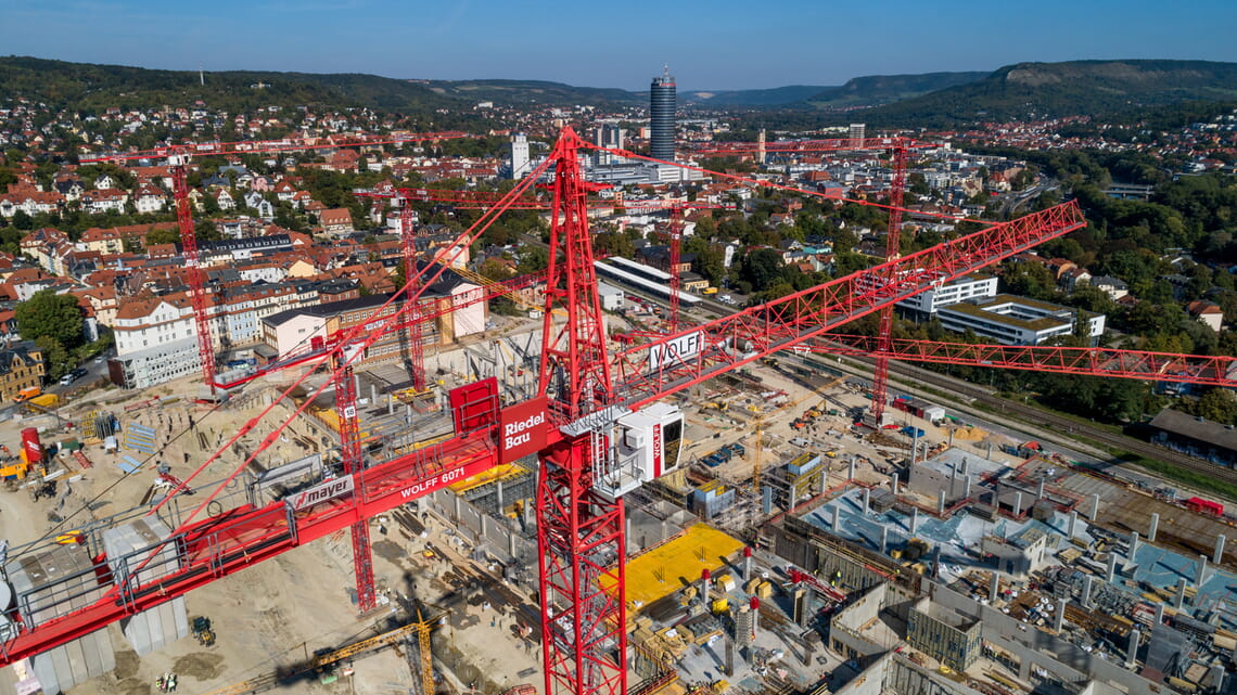Carl Zeiss high-tech site in Jena