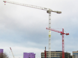 Moortown Group take delivery of a new WOLFF 6523.12 Clear Saddle Jib Crane   