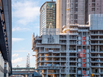 WOLFF cranes power construction of Europe&rsquo;s tallest life sciences building in London
