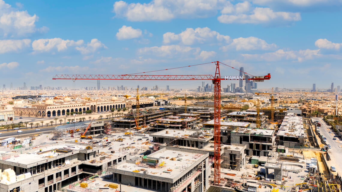 Wolffkran has a well-positioned team and spare parts warehouse in Riyadh and the surrounding area.