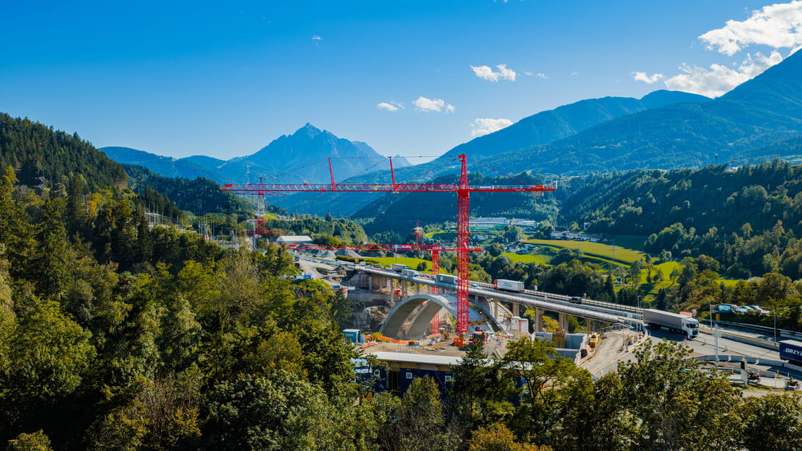 Sill Bridge in Austria