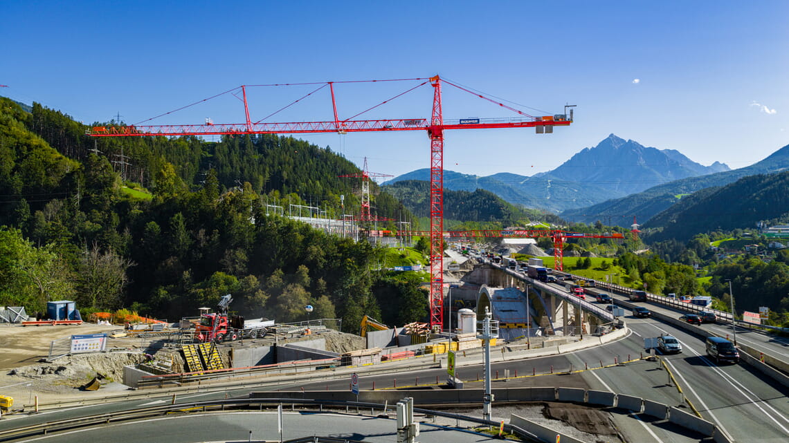 Sill Bridge in Austria