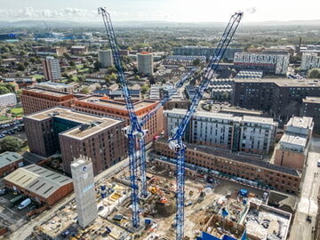 Mayo&rsquo;s growing pack &ndash; long-standing Wolffkran customer expands fleet with eight new WOLFF tower cranes