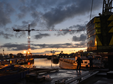 Application in shipyard maintenance