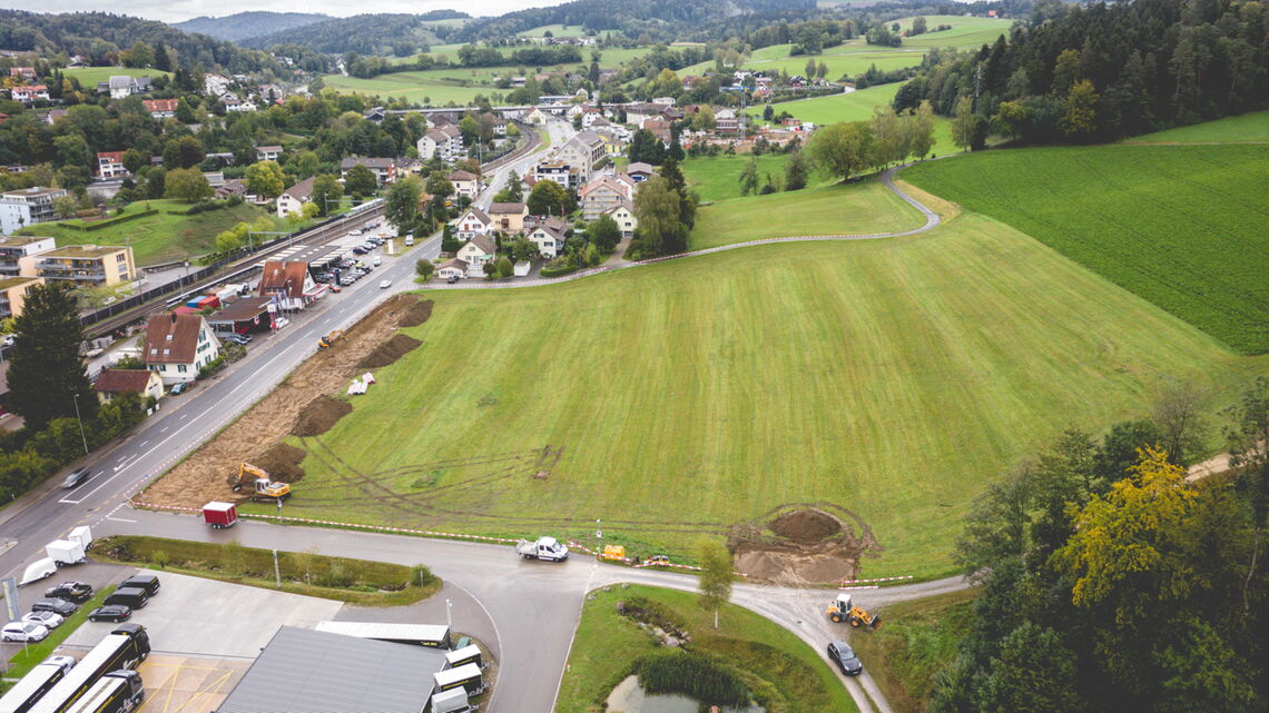 WOLFFKRAN Schweiz Groundbreaking Elsau