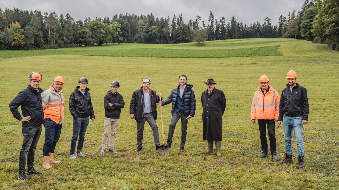 WOLFFKRAN Schweiz Groundbreaking Elsau