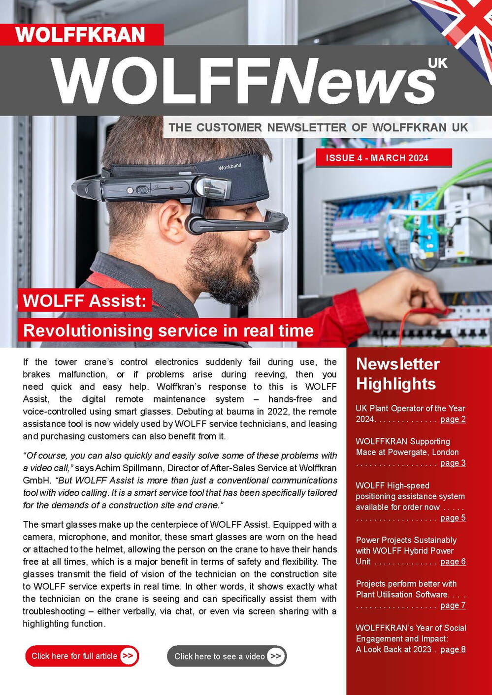 WOLFFNews March 2024 page 1