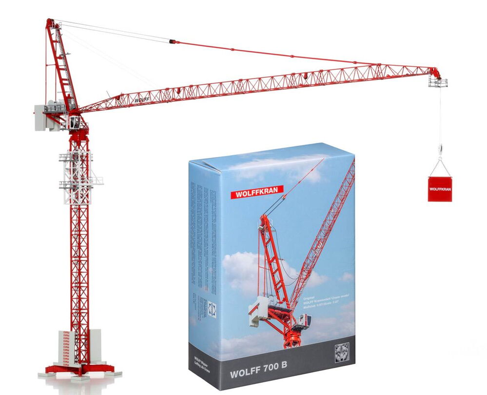 Model cranes - WOLFFKRAN | Blumenkästen