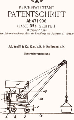 WOLFFKRAN Crane